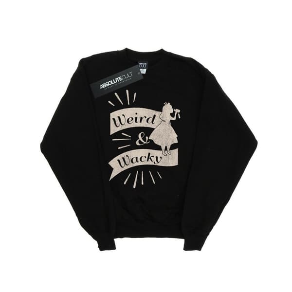 Disney Womens/Ladies Alice In Wonderland Weird And Wacky Sweatshirt