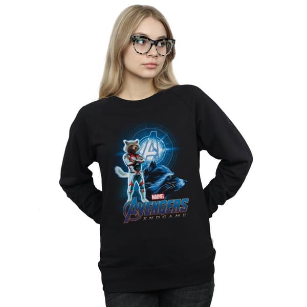 Marvel Womens/Ladies Avengers Endgame Rocket Team Suit Sweatshirt