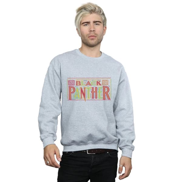Marvel Black Panther Tribal Logo - Sweatshirt för herrar