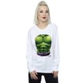 Miniatyrbilde 2 av 3: Marvel Womens/Ladies Hulk Chest Burst Sweatshirt