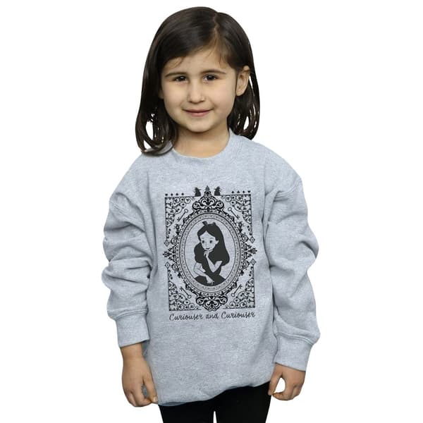 Disney Sweatshirt med ram för flickor - Alice i underlandet