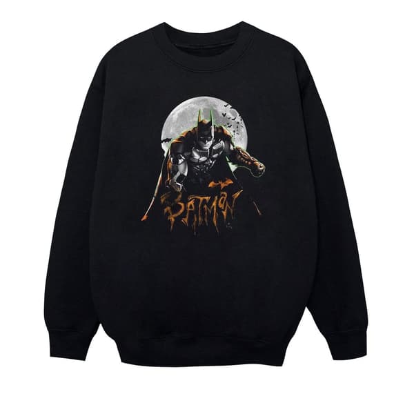 DC Comics Pojkar Batman Arkham Knight Halloween Moon Sweatshirt