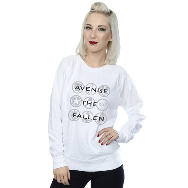 Marvel Womens/Ladies Avengers Endgame Avenge The Fallen Icons Sweatshirt
