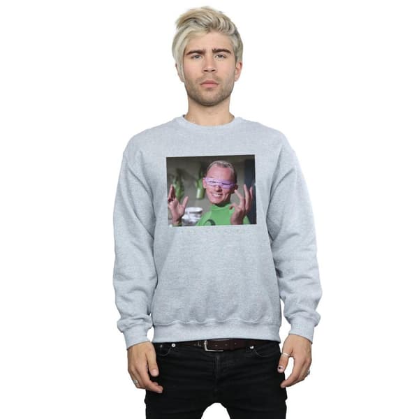 DC Comics Mens Batman TV Series The Riddler Photgraph Sweatshirt
