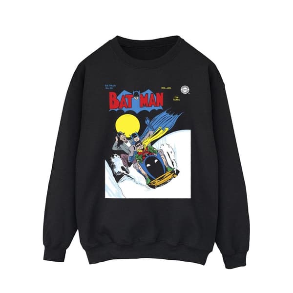 DC Comics Mens Batman Snow Mobile Sweatshirt