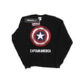 Miniatyrbild 5 av 5: Marvel Sweatshirt med sköldtext från Captain America för herrar