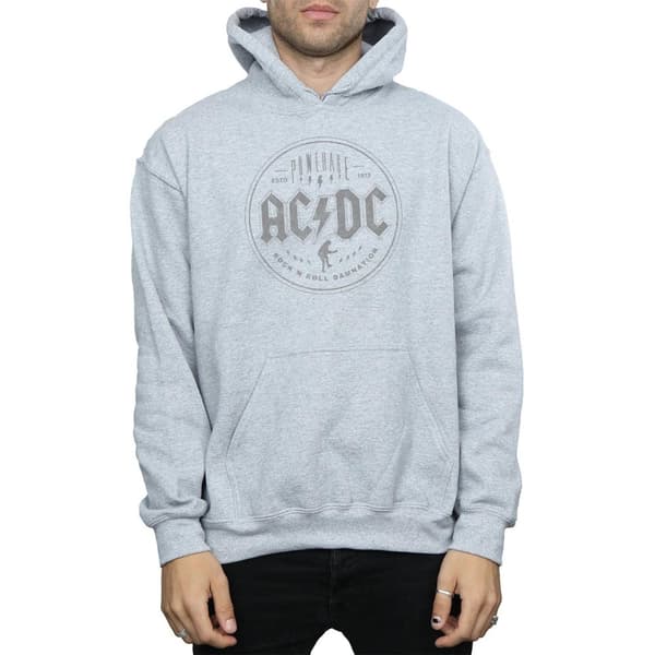 AC/DC Mens Rock N Roll Damnation Black Hoodie
