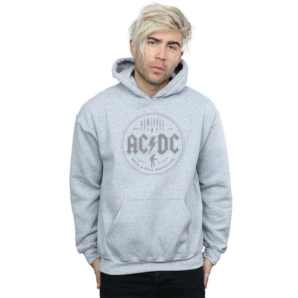 AC/DC Mens Rock N Roll Damnation Black Hoodie