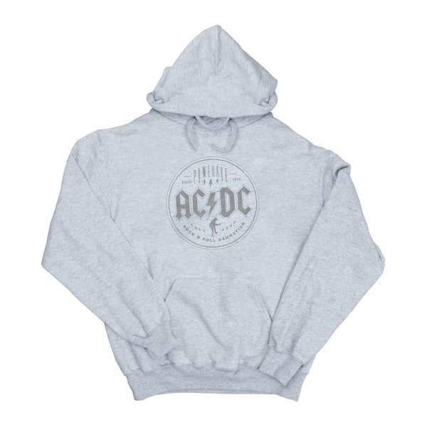 AC/DC Mens Rock N Roll Damnation Black Hoodie