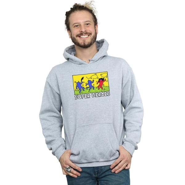 DC Comics Mens Batman Pop Art Hoodie