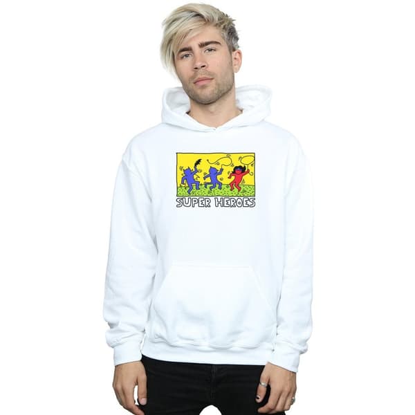 DC Comics Mens Batman Pop Art Hoodie