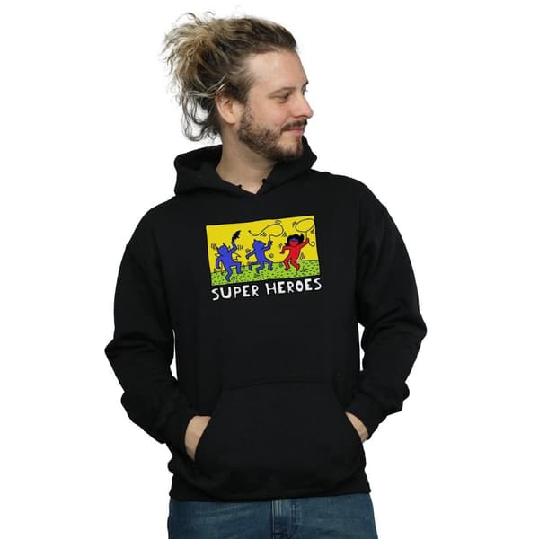DC Comics Mens Batman Pop Art Hoodie