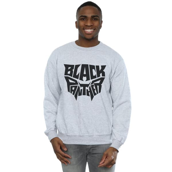 Marvel Sweatshirt med emblem och ord från Black Panther