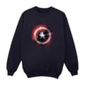 Miniatyrbild 1 av 4: Marvel Pojkar Avengers Captain America Art Shield Sweatshirt
