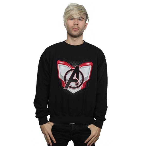 Marvel Mens Avengers Endgame Quantum Realm Suit Sweatshirt
