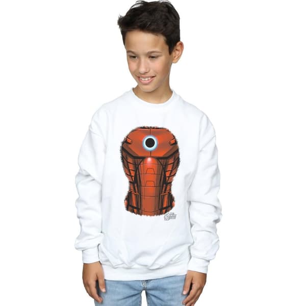 Marvel Boys Iron Man Chest Burst Sweatshirt