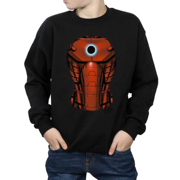 Marvel Boys Iron Man Chest Burst Sweatshirt