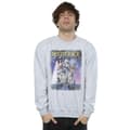Miniatyrbilde 2 av 5: Beetlejuice Mens Distressed Poster Sweatshirt