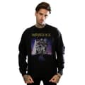 Miniatyrbilde 2 av 5: Beetlejuice Mens Distressed Poster Sweatshirt
