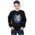 Miniatyrbilde 2 av 5: Marvel Boys Iron Man Distressed Head Sweatshirt