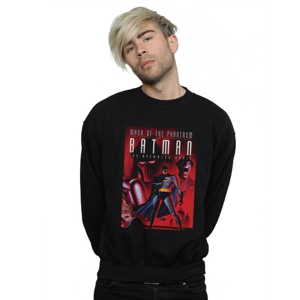 DC Comics Mens Batman Mask Of The Phantasm Sweatshirt