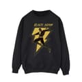 Miniatyrbillede 1 af 4: DC Comics Mens Black Adam Golden Bolt Chest Sweatshirt