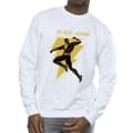 Miniatyrbilde 3 av 4: DC Comics Mens Black Adam Golden Bolt Chest Sweatshirt