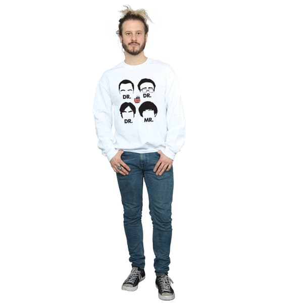 The Big Bang Theory Mens Doctors And Mr Sweatshirt