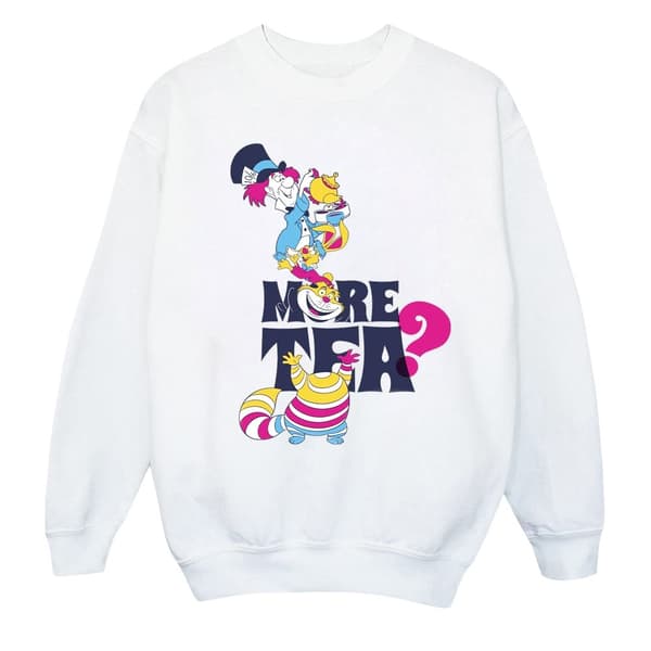 Disney Boys Alice In Wonderland More Tea Sweatshirt