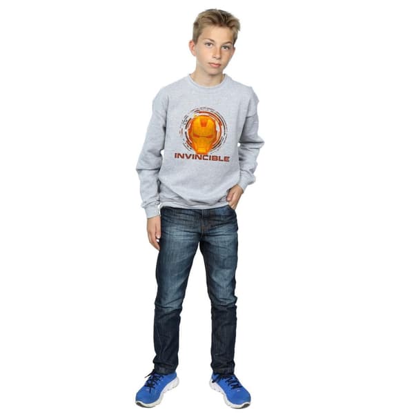 Marvel Sweatshirt - Iron Man Invincible för pojkar