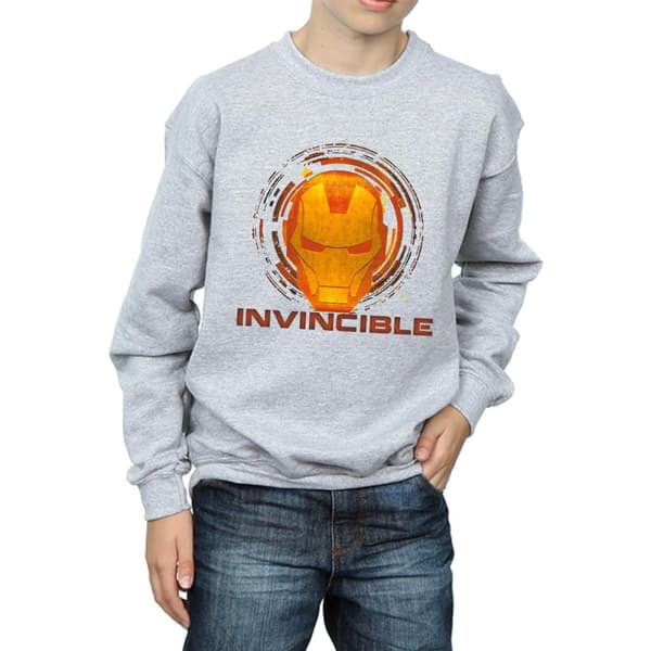 Marvel Sweatshirt - Iron Man Invincible för pojkar