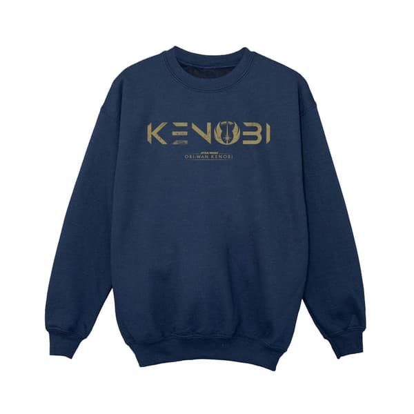 Star Wars Boys Obi-Wan Kenobi Logo Sweatshirt