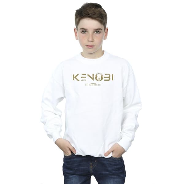 Star Wars Boys Obi-Wan Kenobi Logo Sweatshirt