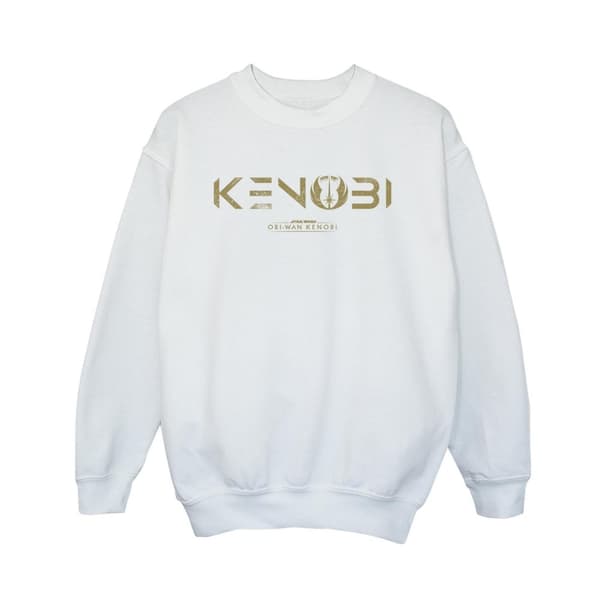 Star Wars Boys Obi-Wan Kenobi Logo Sweatshirt