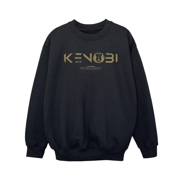 Star Wars Boys Obi-Wan Kenobi Logo Sweatshirt