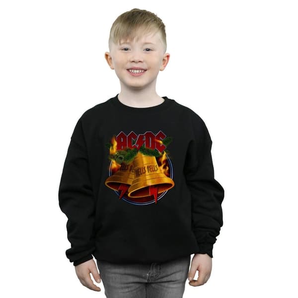AC/DC Boys Christmas Hells Bells Sweatshirt