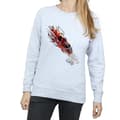 Miniatyrbild 3 av 5: Marvel Dam/Tjej - Iron Man - Sweatshirt med skottlossning