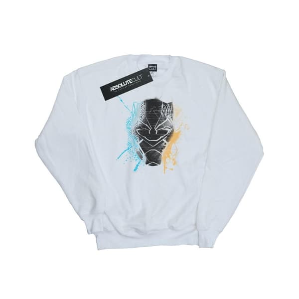 Marvel Mens Black Panther Splash Sweatshirt