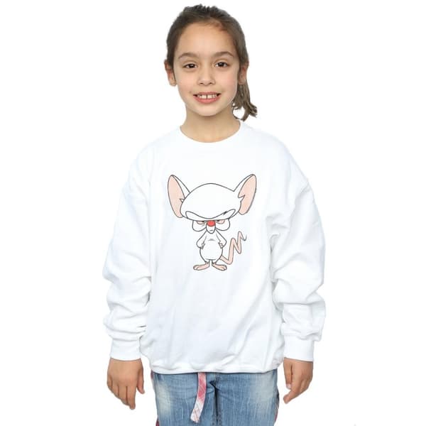 Animaniacs Girls The Brain - Sweatshirt med klassisk pose