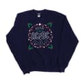 Miniatyrbild 1 av 5: AC/DC Sweatshirt med julcirkel för kvinnor/damer