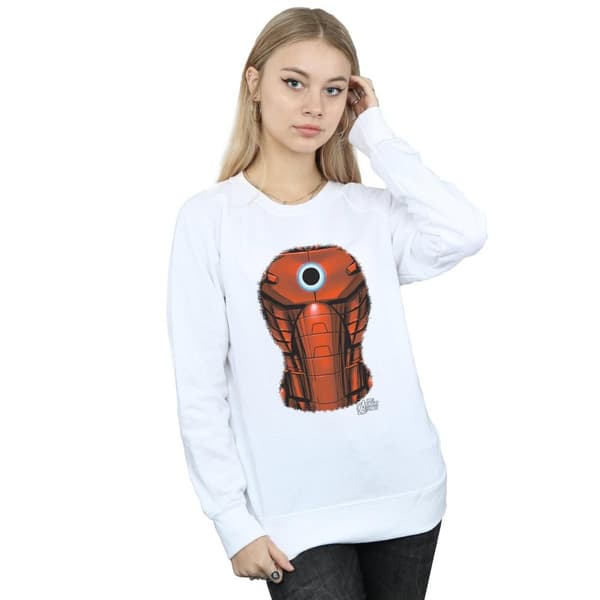 Marvel Womens/Ladies Iron Man Chest Burst Sweatshirt