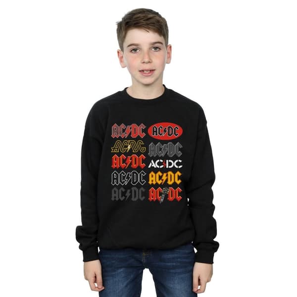AC/DC Boys Multi Logos Sweatshirt | CDON