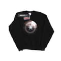 Miniatyrbillede 5 af 5: Marvel Girls Captain America Shield Shiny Sweatshirt