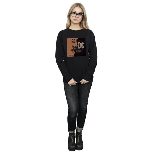 AC/DC Rock or Bust / For Those About - Sweatshirt med skarv för kvinnor/damer