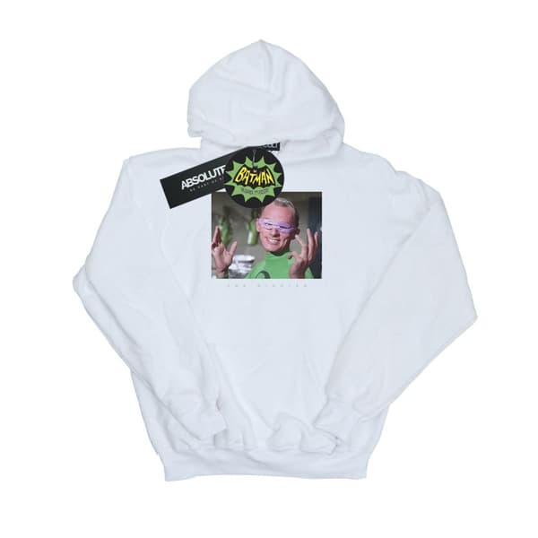 DC Comics Mens Batman TV Series The Riddler Photgraph Hoodie