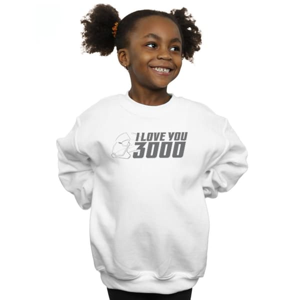 Marvel Avengers Endgame I Love You 3000 Hjälmtröja för flickor
