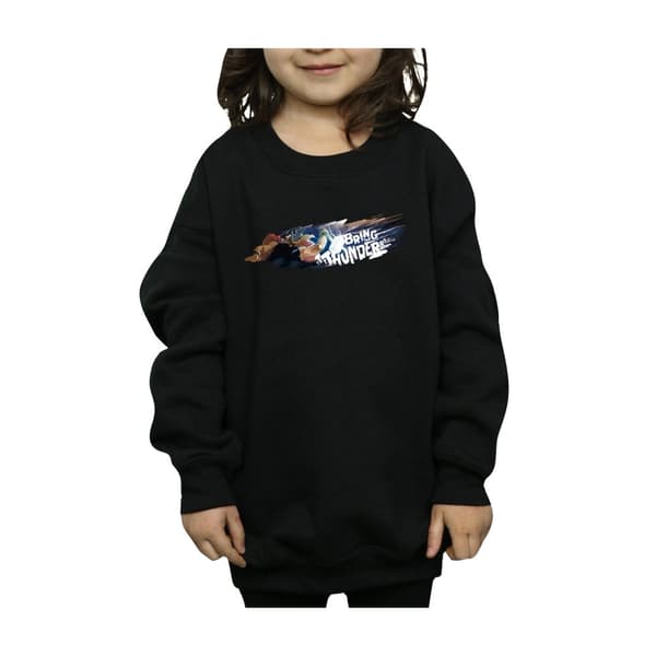 Marvel Girls Thor Bring The Thunder Sweatshirt