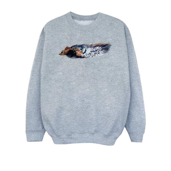 Marvel Girls Thor Bring The Thunder Sweatshirt