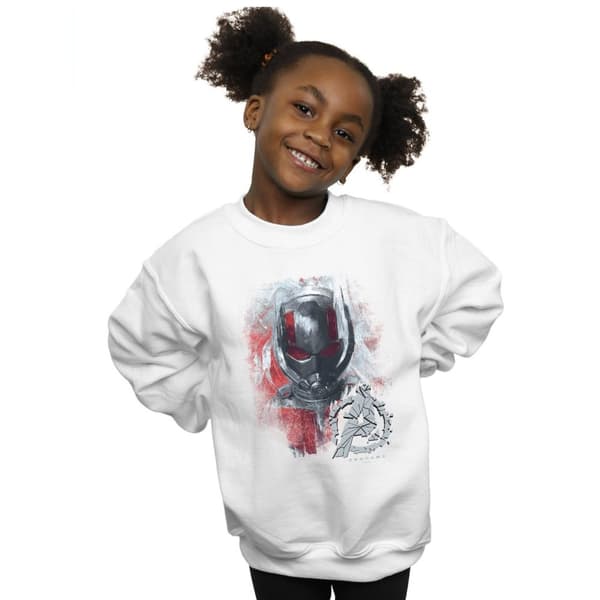 Marvel Girls Avengers Endgame Ant-Man Sweatshirt med borstad yta