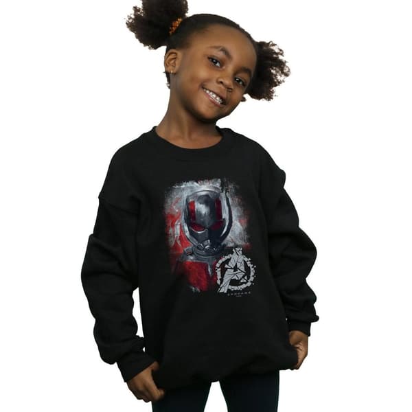 Marvel Girls Avengers Endgame Ant-Man Sweatshirt med borstad yta